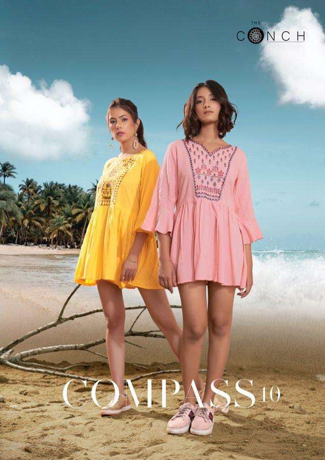 The Conch Compass Vol 10 Ladies Wear Short Tops Western Outfit Wholesaler