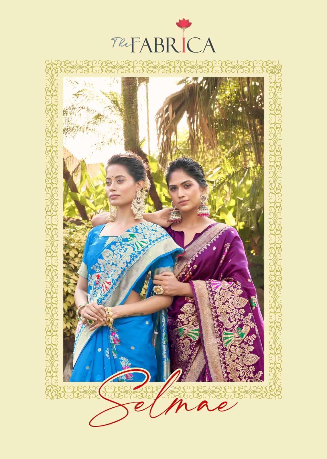 The Fabrica Selmaa 18001 To 18006 Exclusive Fancy Jacquard Saree Dealers