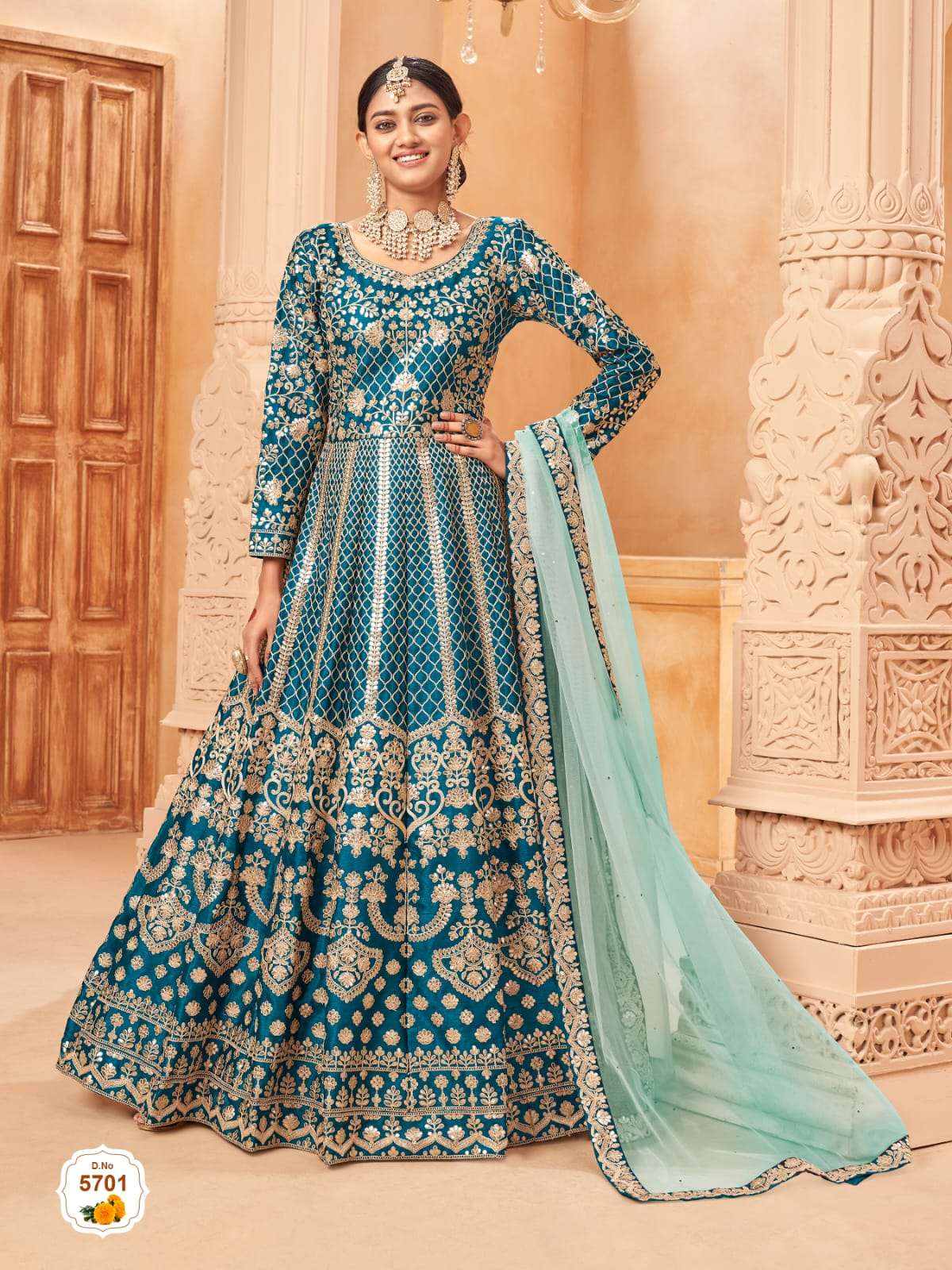 Aanaya 5701 Heavy Bridal Wear Gown Collection