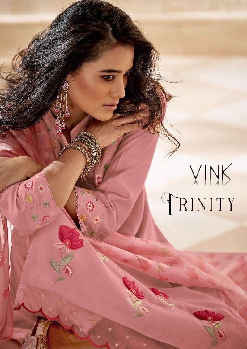 Vink Trinity Exclusive Fancy Viscose 3 Piece Suit Catalog Supplier