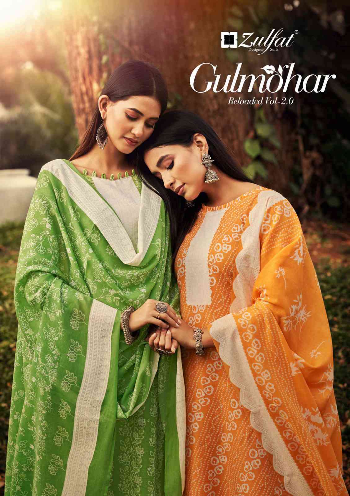 Zulfat Gulmohar Reloaded Vol 2 Fancy Designer Print Pure Cotton Suit Catalog Supplier