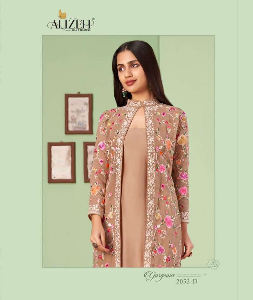 Alizeh 2052 D Exclusive Fancy Designer Salwar Suit Wholasaler