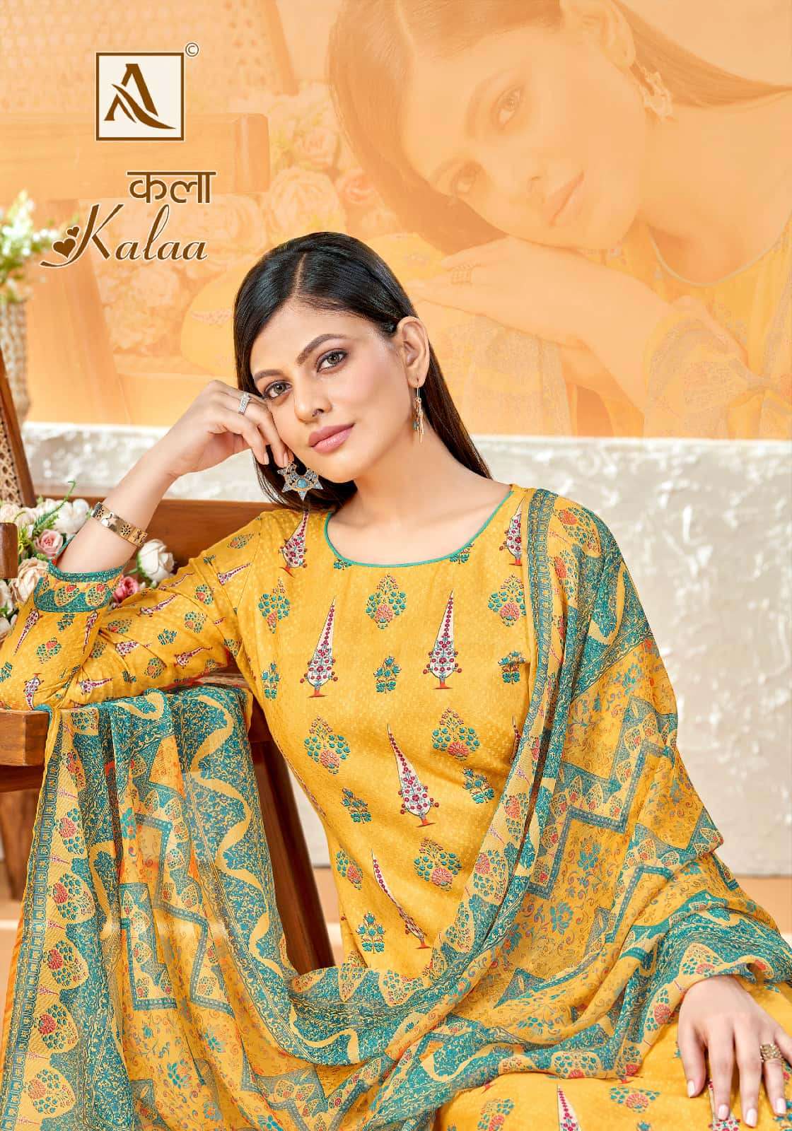 Alok Suit Kalaa Exclusive Designer Print Pure Cotton Salwar Suit Dealers
