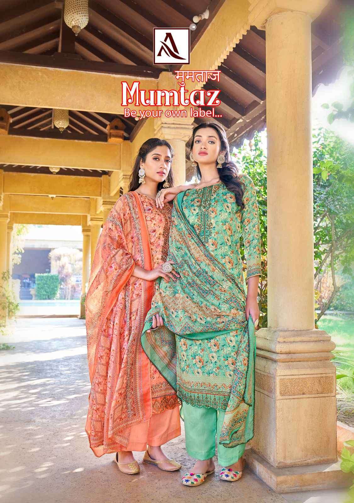 Alok Suit Mumtaz Designer Print Brande Cotton Salwar Kameez Exporter