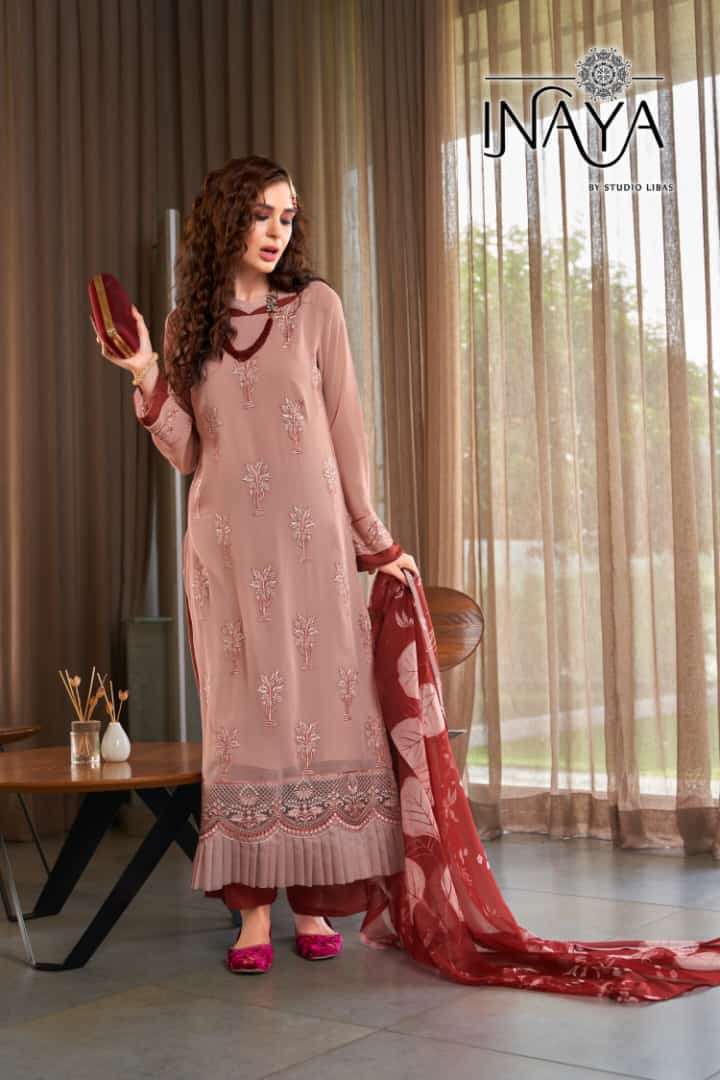 Inaya By Studio Libas Lpc Vol 163 Designer Pakistani Dress Partywear Collection