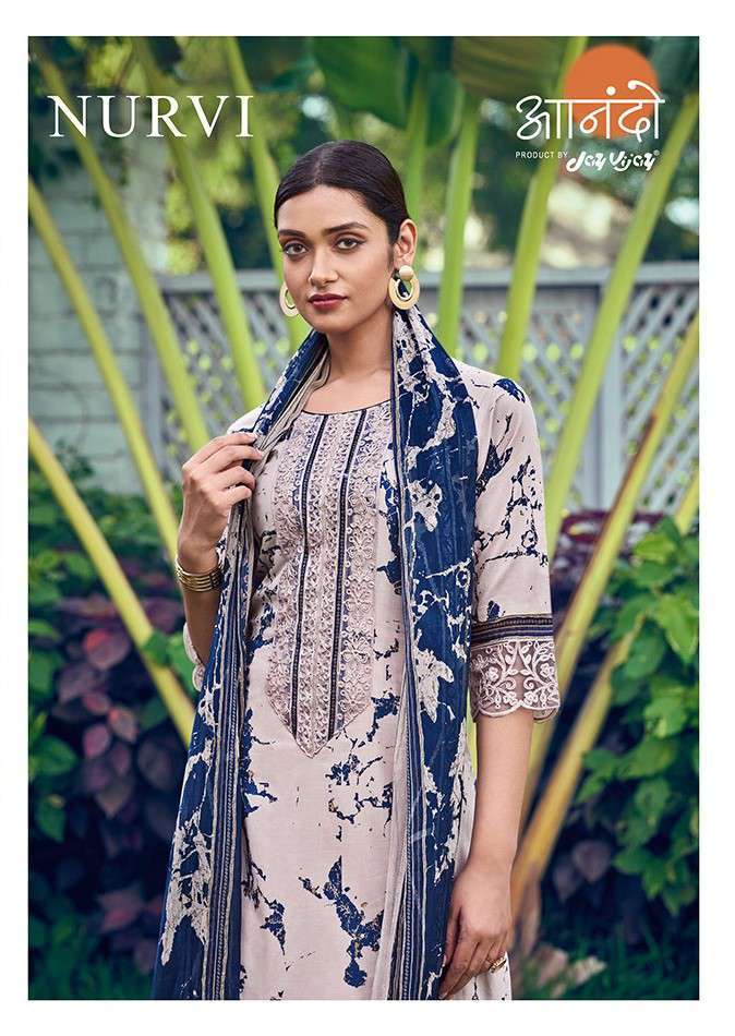 Jay Vijay Anando Nurvi 3078 Digital Print Exclusive Cotton Suit New Arrivals