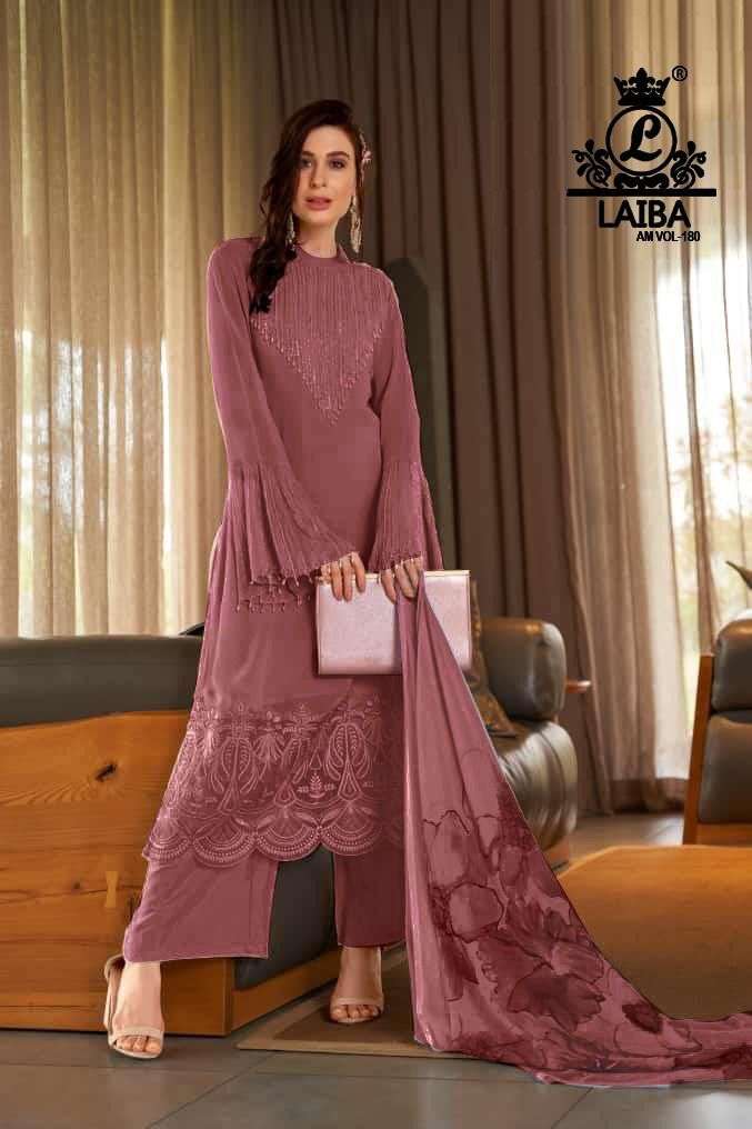 Laiba Am Vol 180 Colors 2 Fancy Pakistani Palazzo Suit New Collection