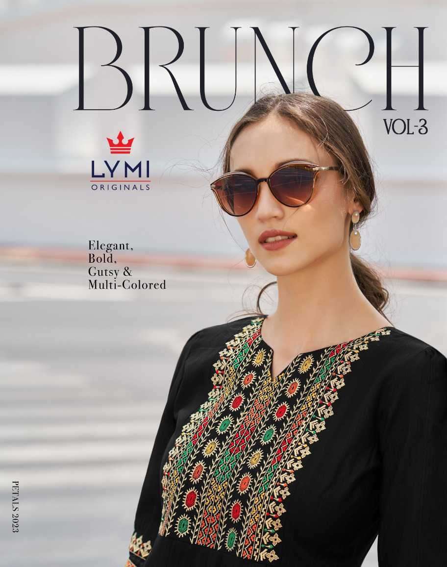 Lymi Brunch Vol 3 Fancy Western Wear Short Top Wholesaler Ladies Collection