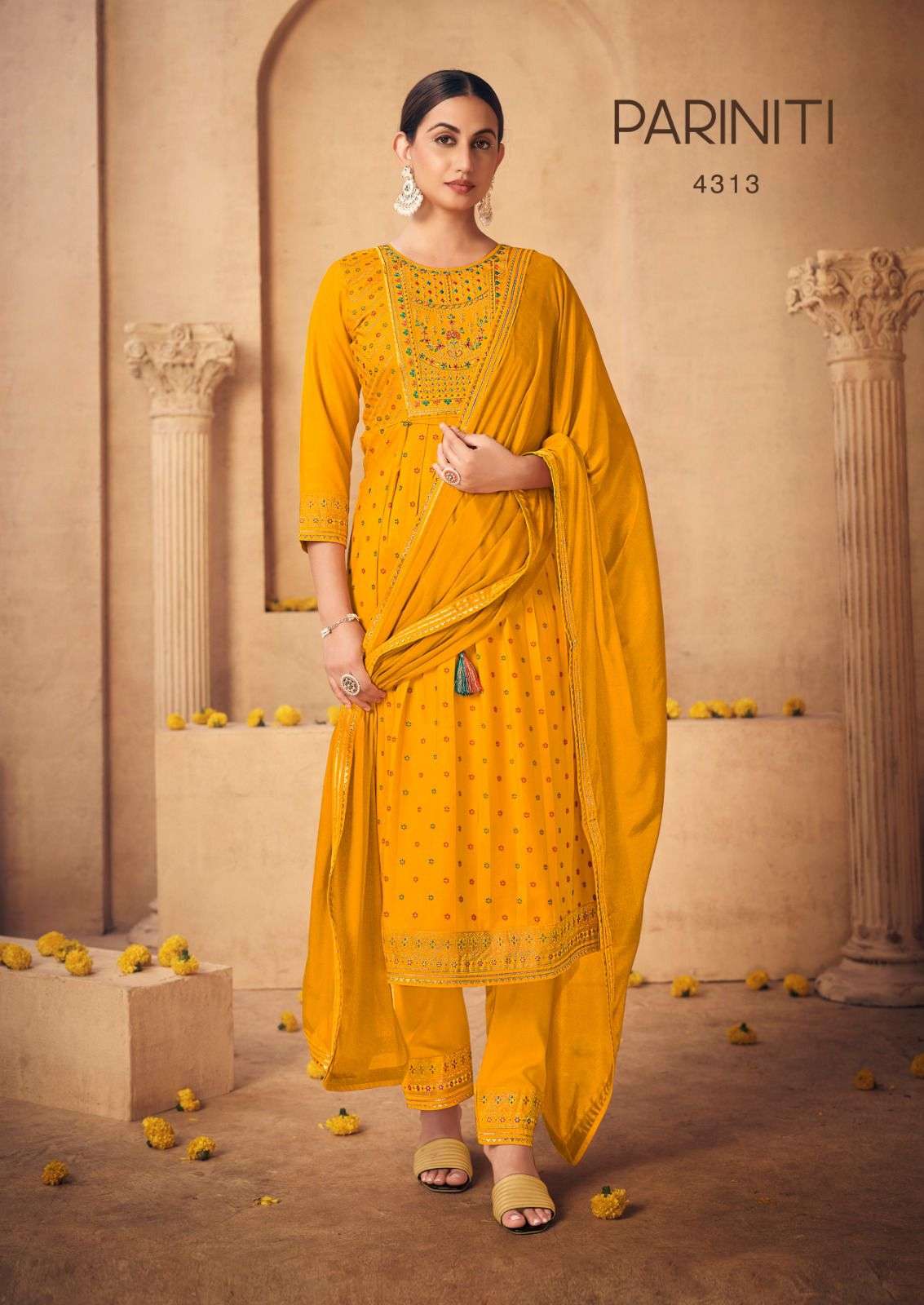 Rangoon Pariniti Festive Wear Nayra Style Dress New Collection