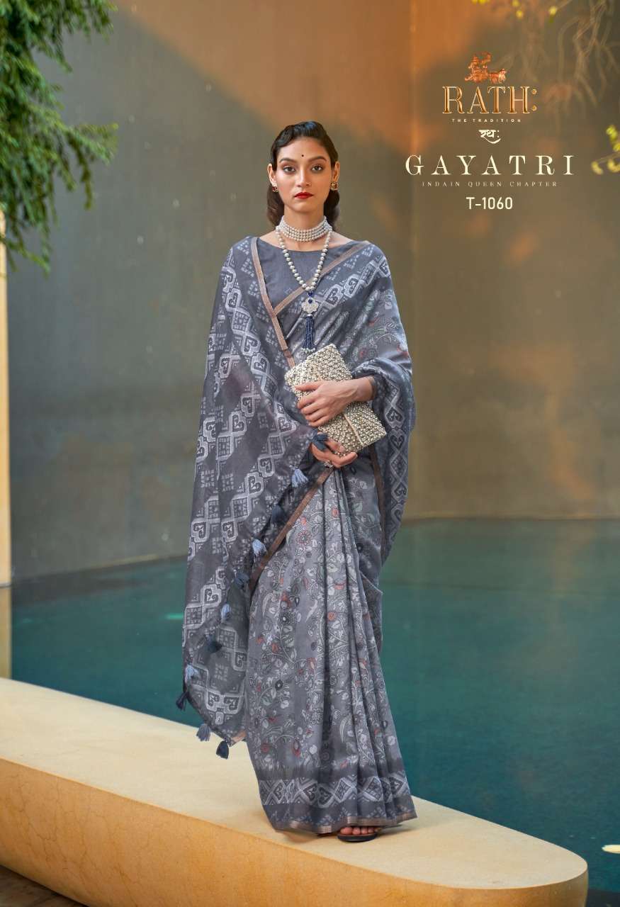 Rath Gayatri Casual Wear Summer Collection Fancy Saree Catalog Exporter