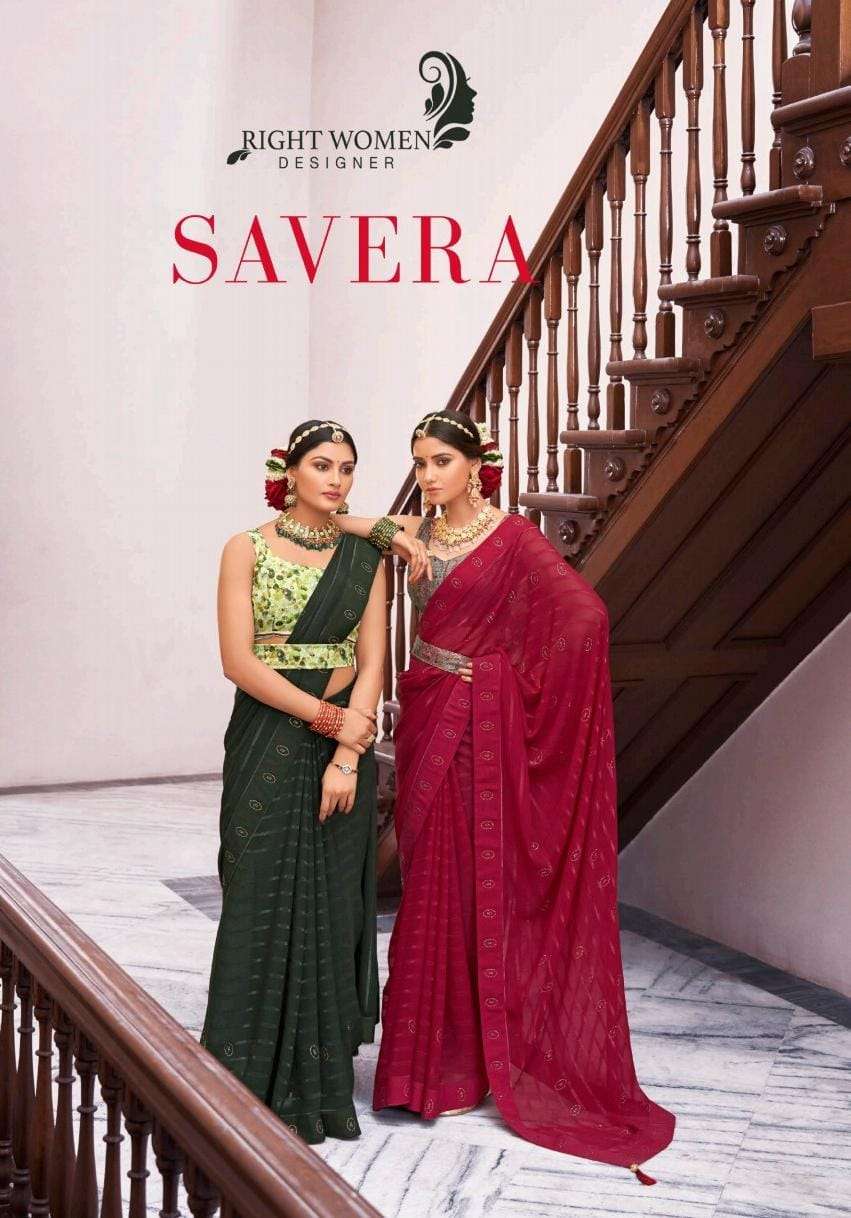 Right Women Savera 30111 To 30118 Exclusive Festive Wear Saree Online Collection