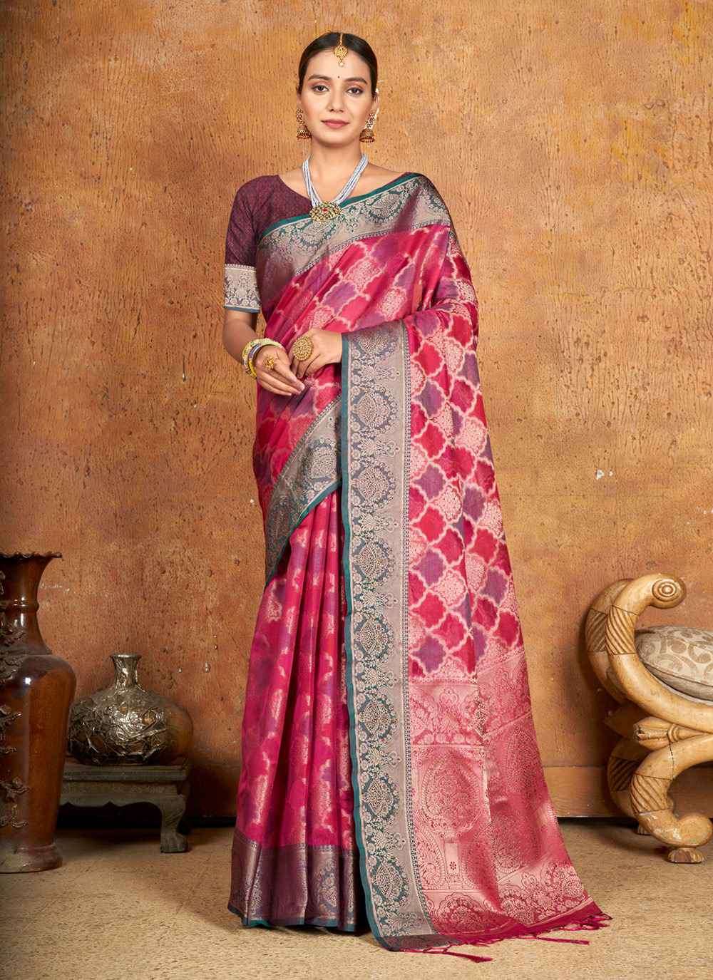 Sangam Ashika 10158 To 10163 Festive Wear Banarasi Saree New Collection