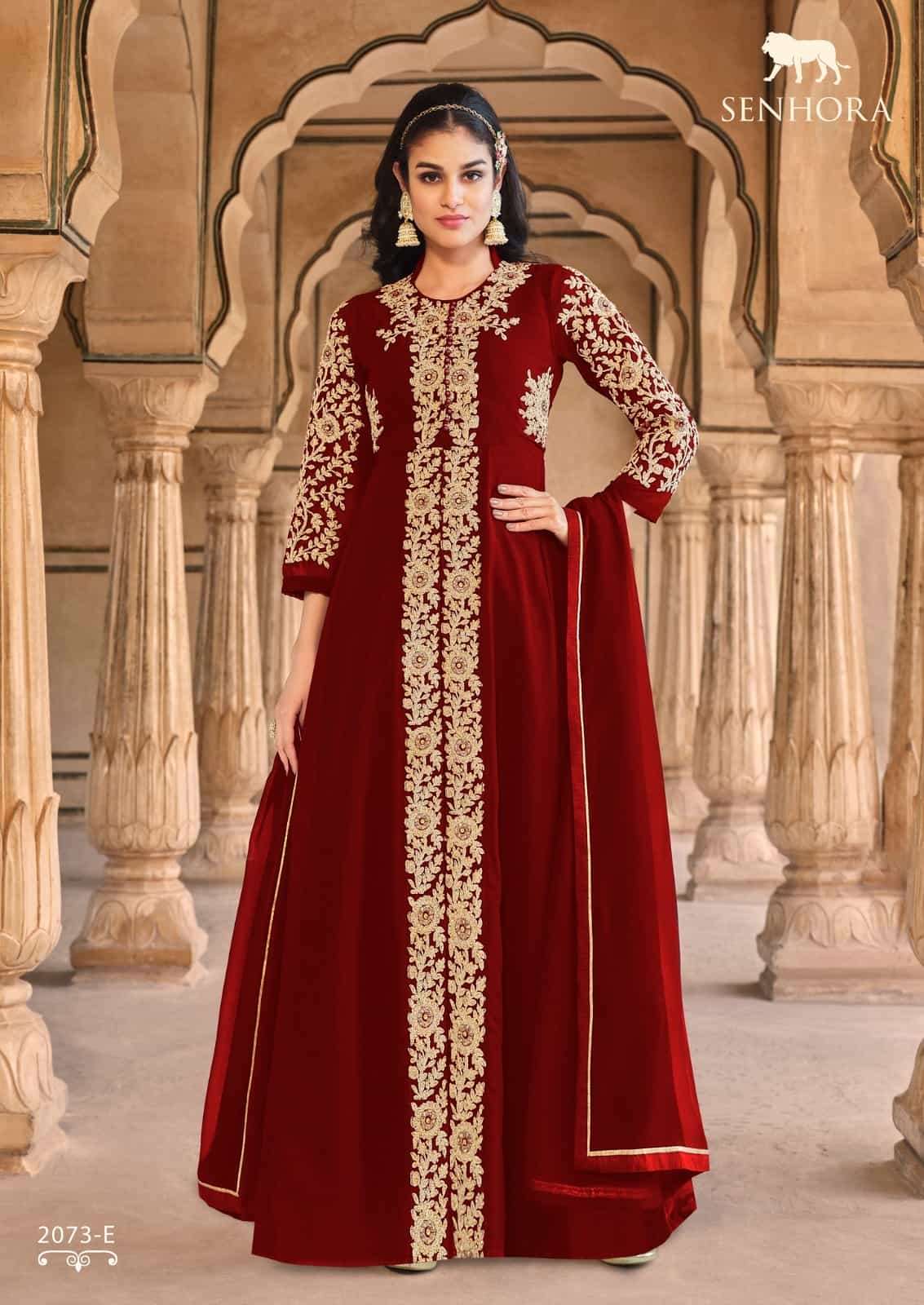 Senhora 2073 E Aadhya Designer Style Party Wear Dress Wholasaler
