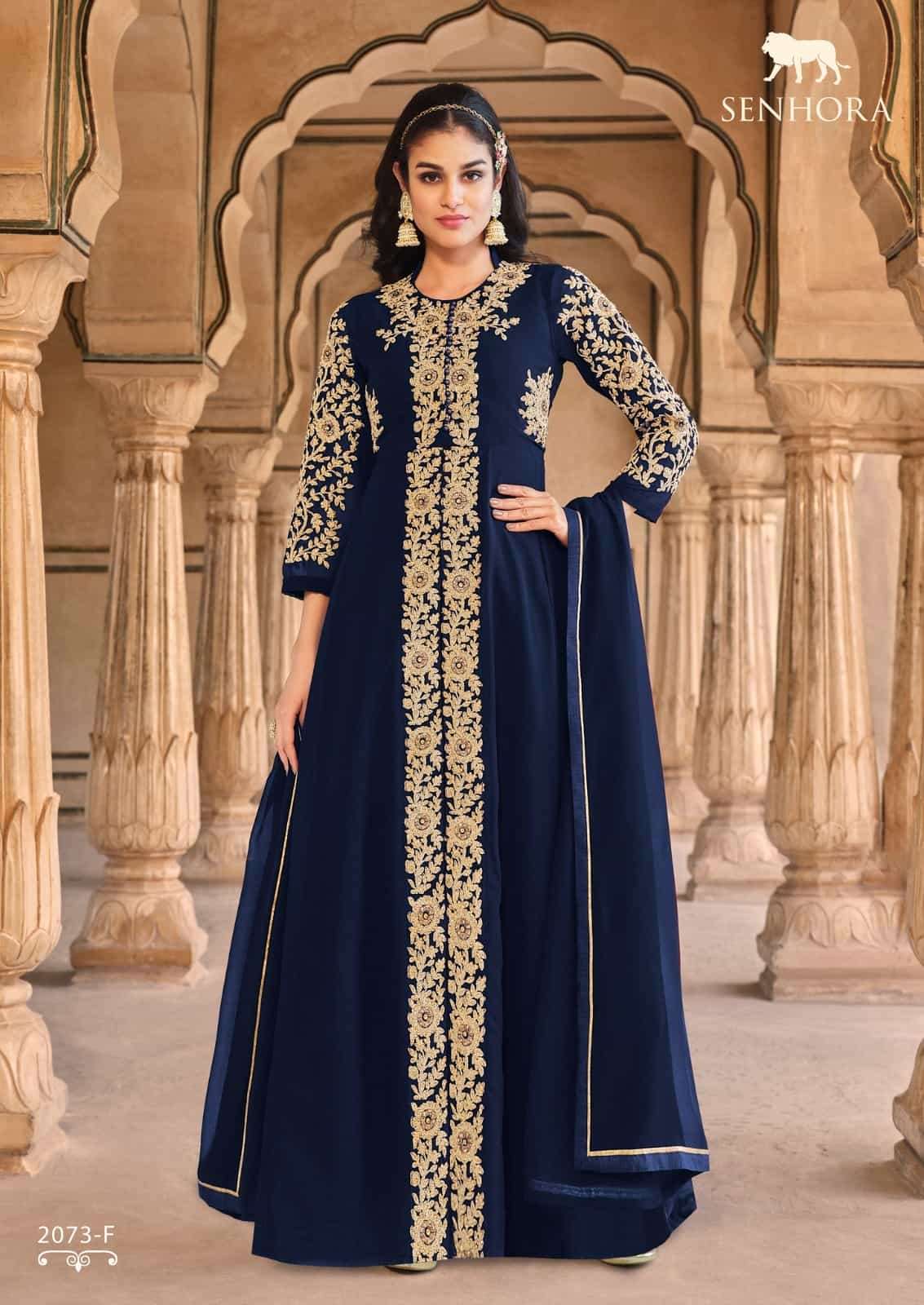 Senhora 2073 F Aadhya Wedding Wear Style Designer Dress Collection
