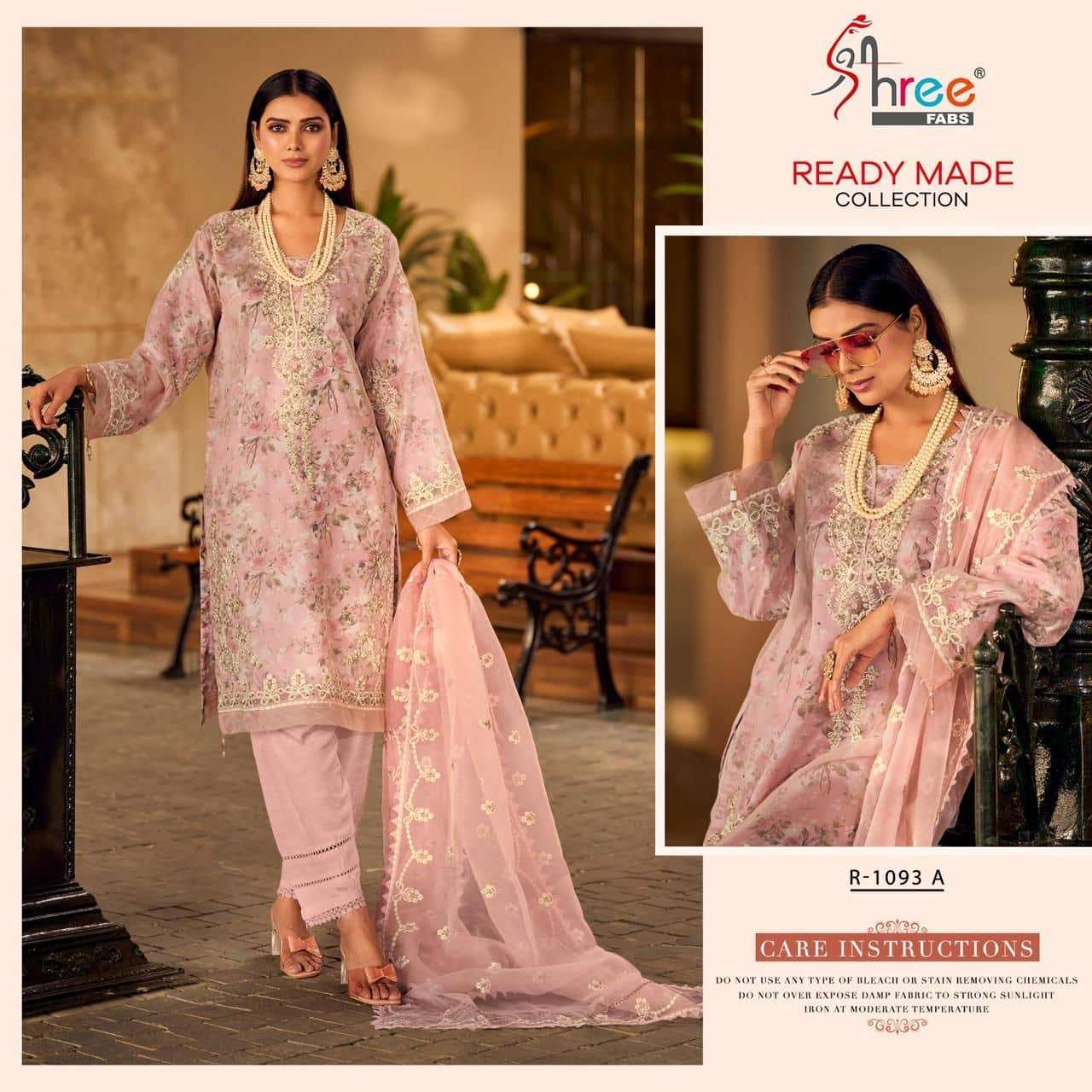 Shree Fabs R 1093 Colors Pakistani Party Wear Style Readymade Suit Supplier