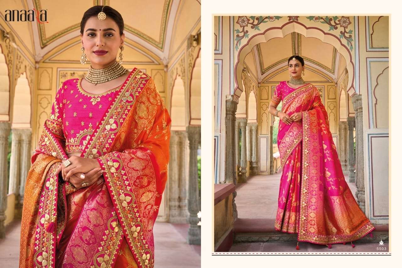 Tathastu 5503 Designer Wedding Wear Silk Saree Collection