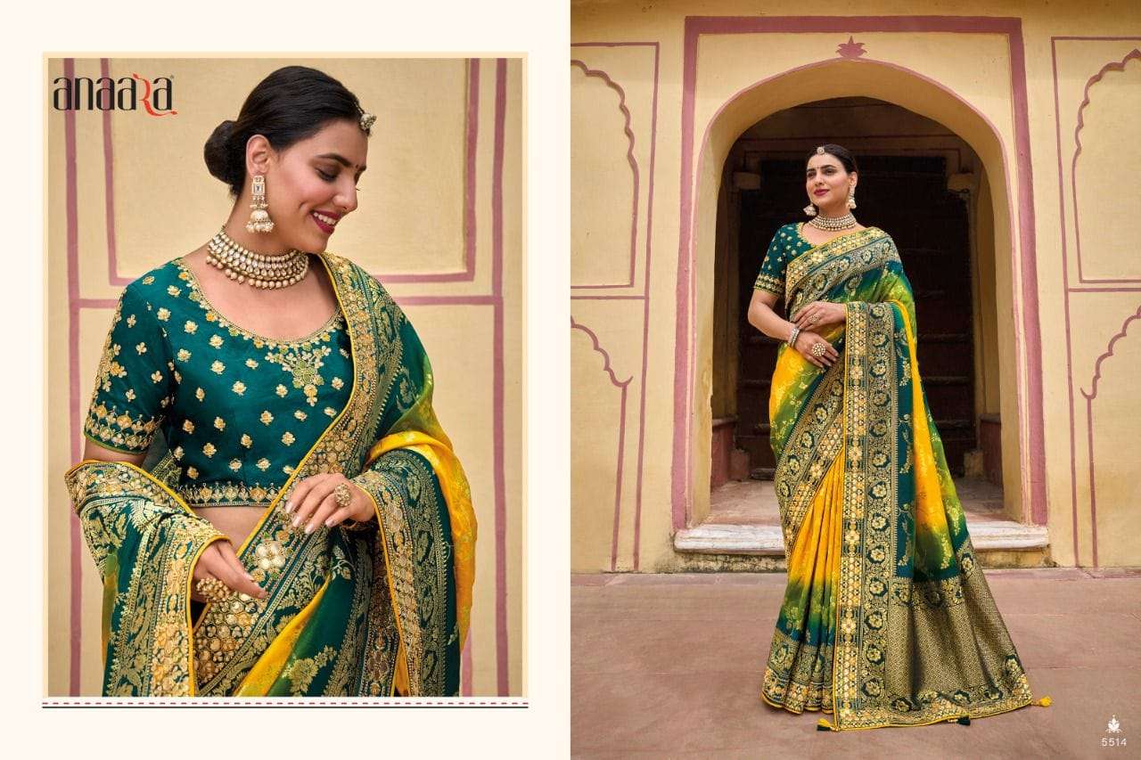 Tathastu 5514 Exclusive Designer Wedding Wear Silk Saree Supplier