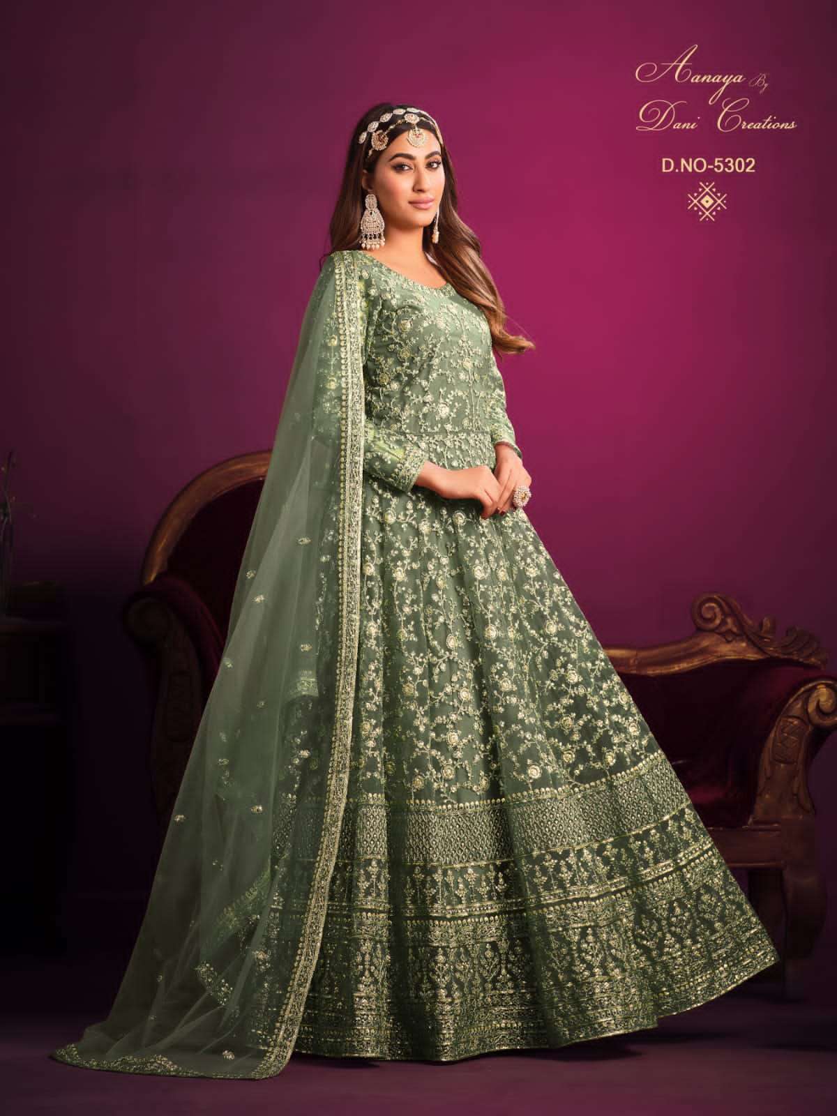Aanaya 5302 Wedding Wear Designer Gown Supplier