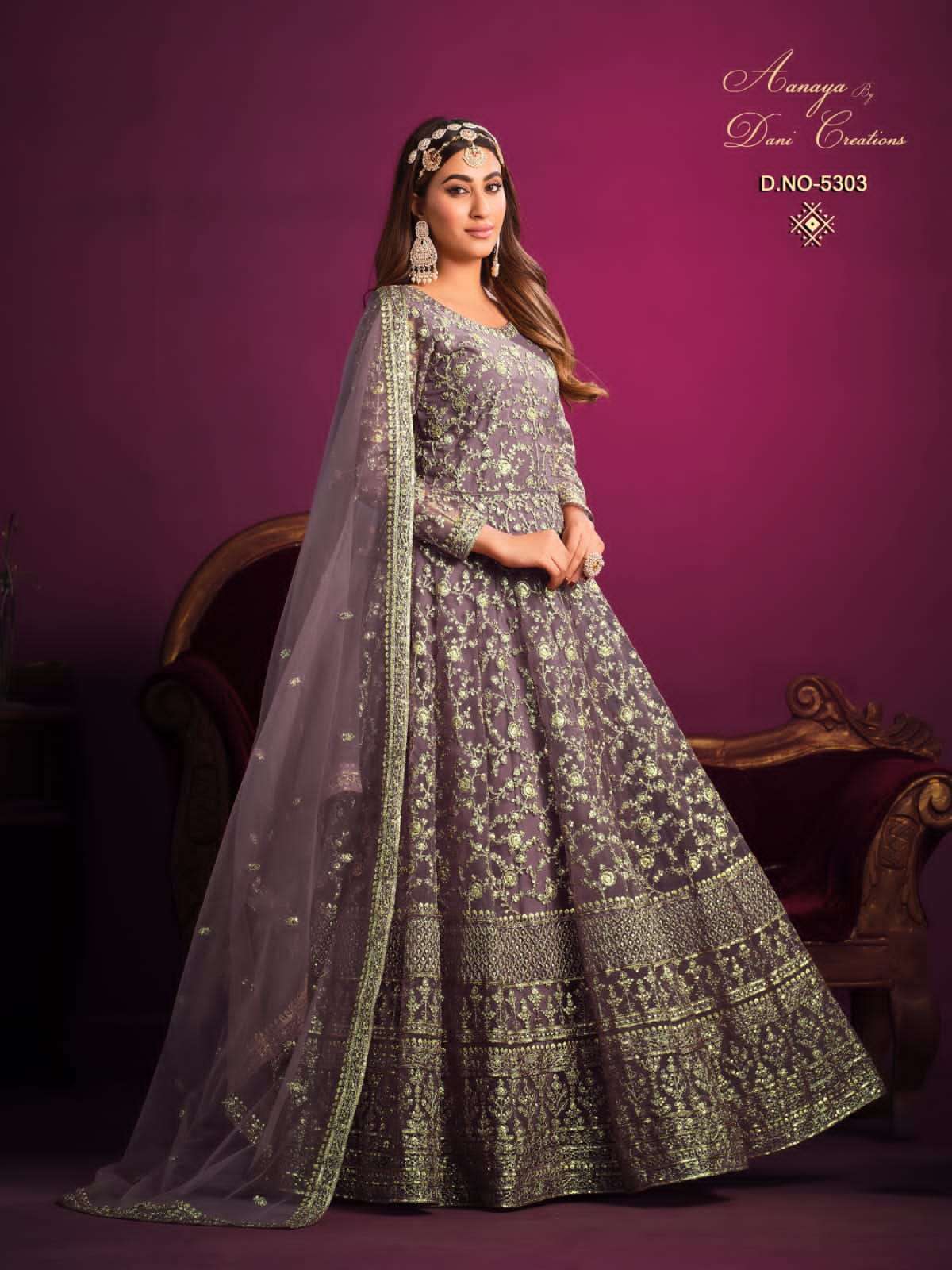 Aanaya 5303 Heavy Designer Style Party Wear Gown Collection