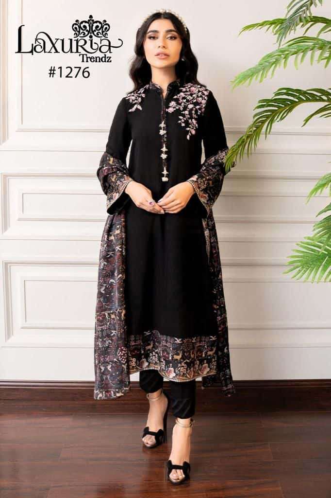 Laxuria Trends 1276 Pakistani Style Fancy Readymade Suit Collection