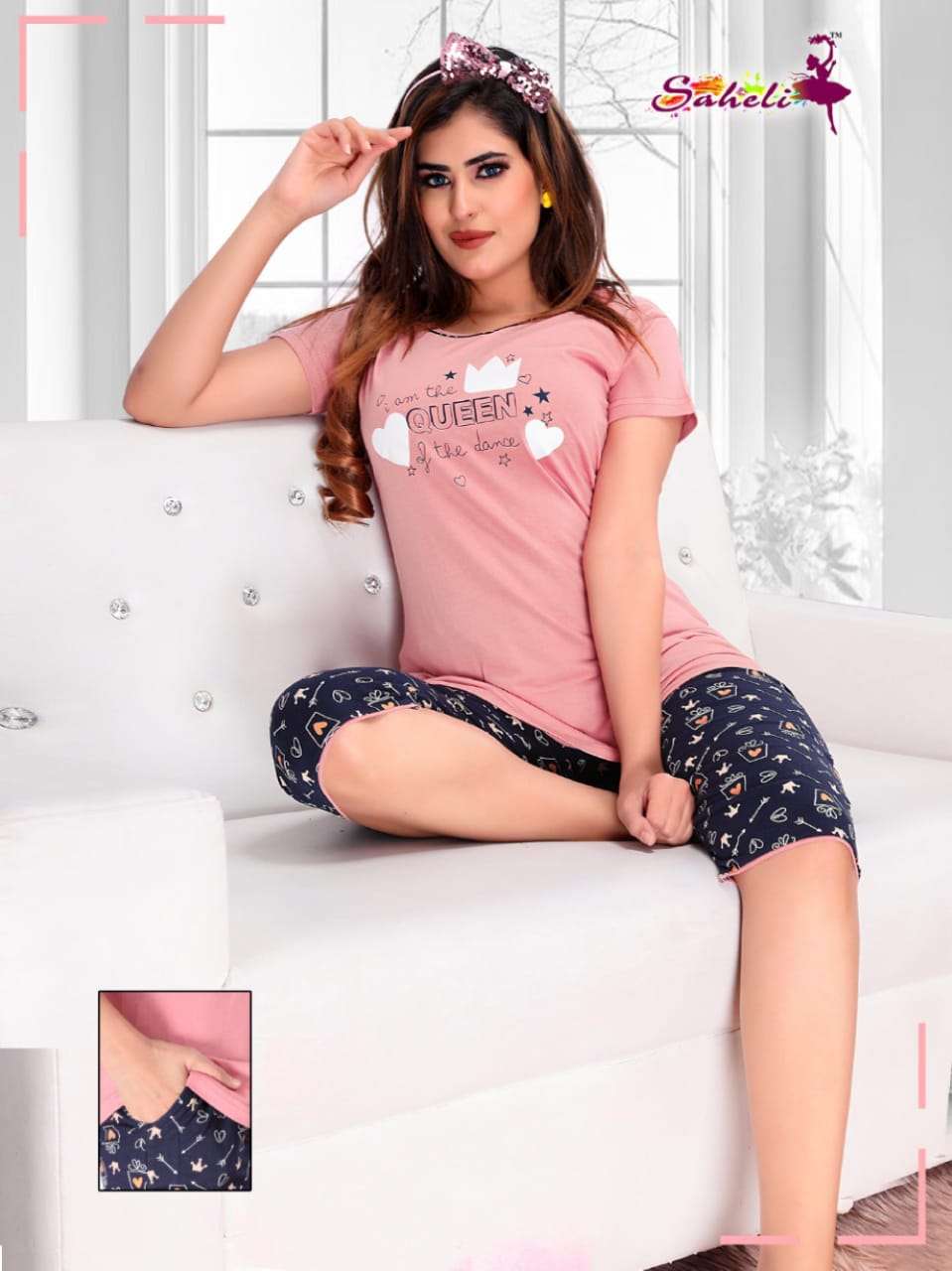 Saheli Bebo Exclusive Night Wear For Ladies Collection Wholesaler