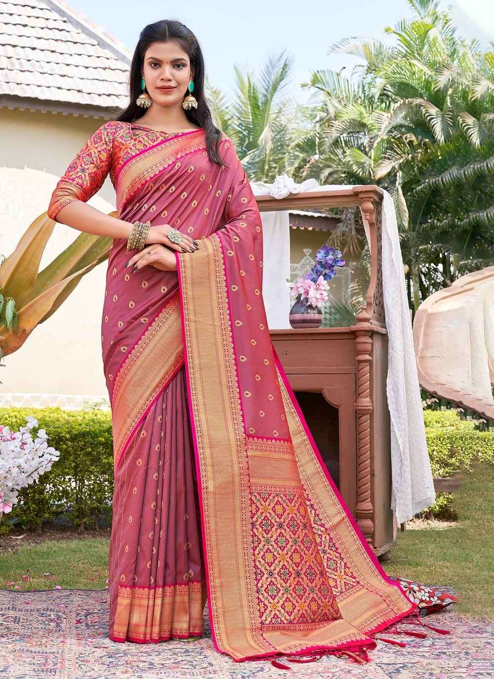 Sangam Mahima 1001 To 1006 Banarasi Silk Festive Wear Saree Supplier