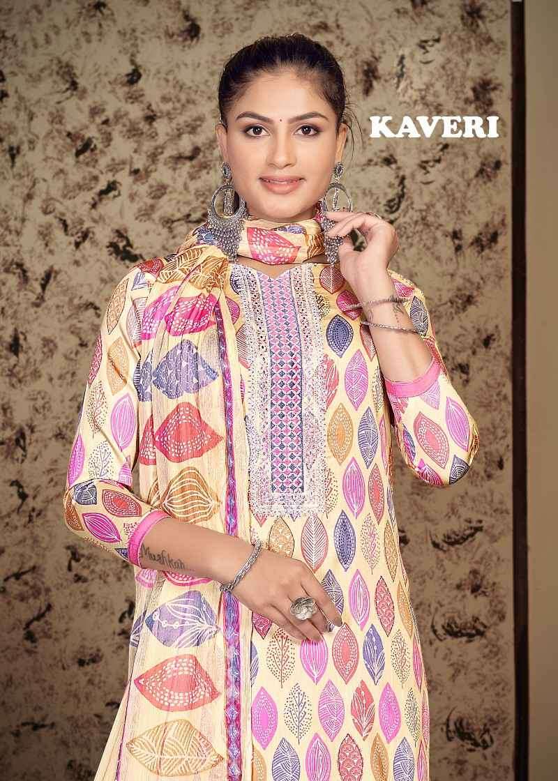 Sarthak Kaveri Digital Print Fancy Cotton Salwar Suit Catalog Dealers
