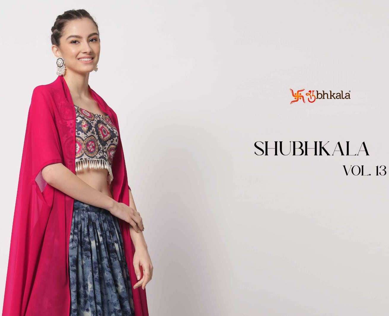 Shubhkala Vol 13 7091 To 7093 Latest Style Partywear Lehenga Choli New Deigns