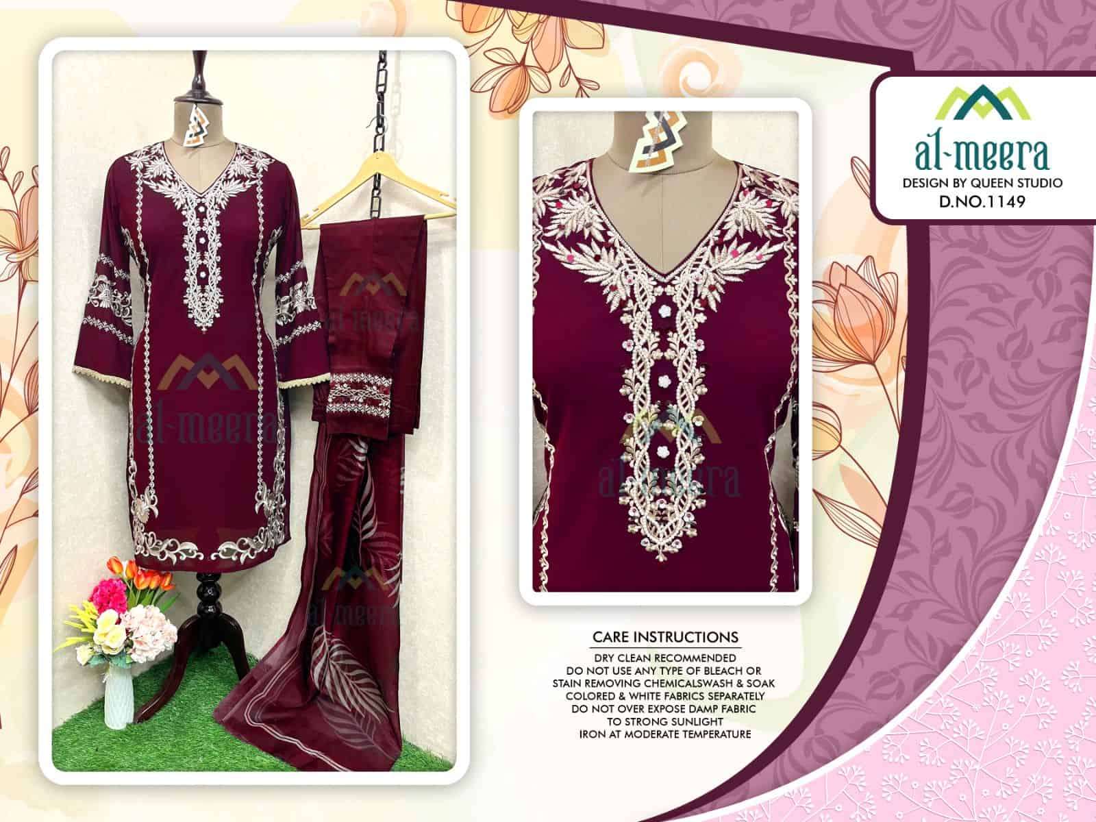 Al Meera 1149 Readymade Party Wear Pakistani Collection Catalog Exporter