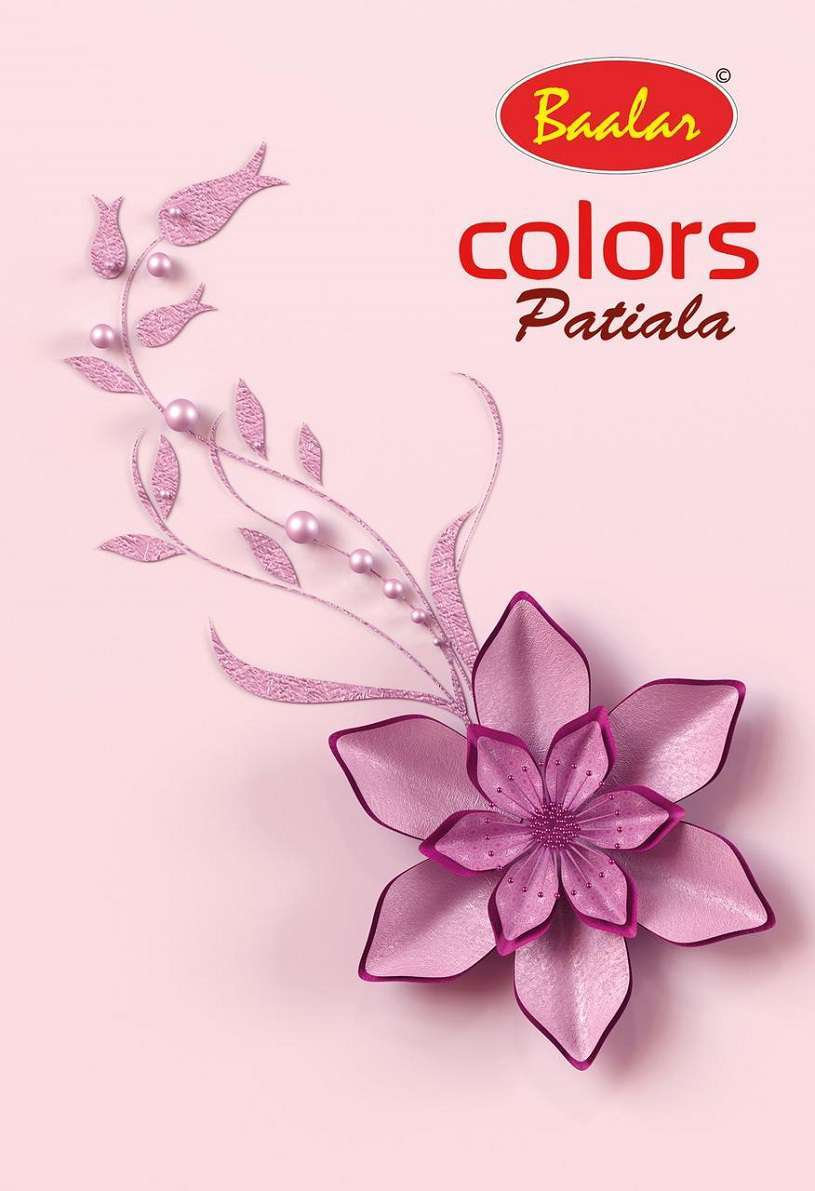 Baalar Colors Patiala Pure Cotton Dress Material Catalog Wholesaler