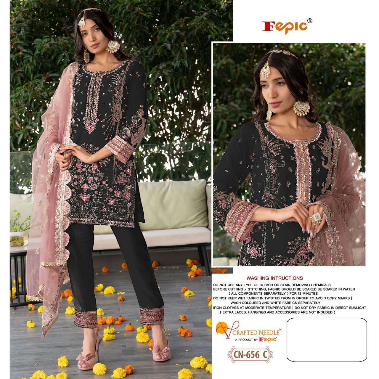 Fepic CN 656 C Pakistani Festive Wear Style Salwar Suit Supplier