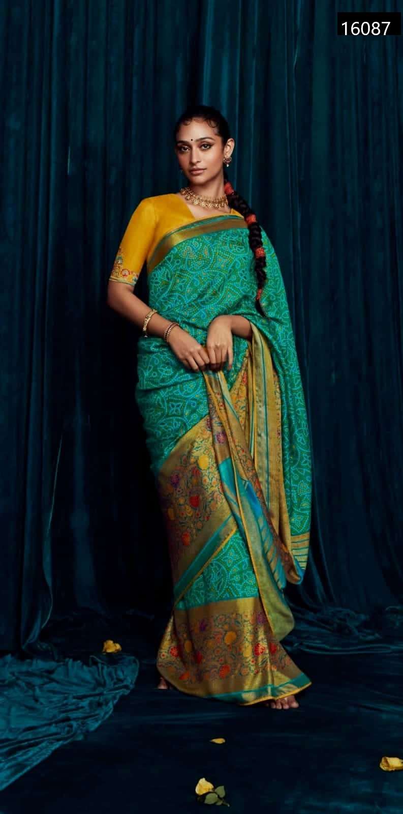 Kimora 16087 Meera Party Wear Style Designer Saree Wholasaler