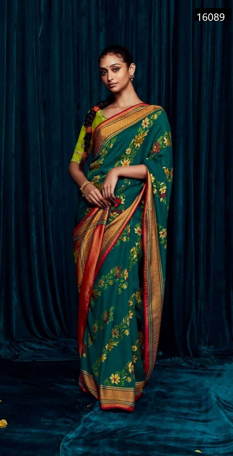 Kimora 16089 Meera Designer Style Festive Wear Saree Supplier