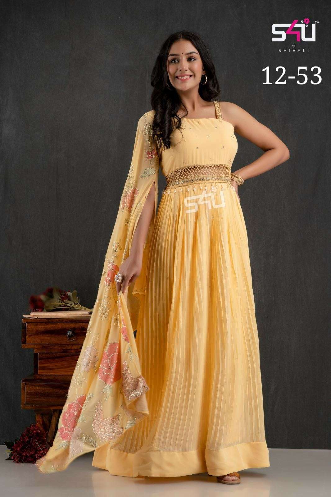 S4U 12-53 Special Occasion Indo Western Dress Exporter