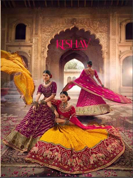 Shisha Keshav Vol 1 101 To 107 Traditional Designs Bridal Wear Lehenga Exporter