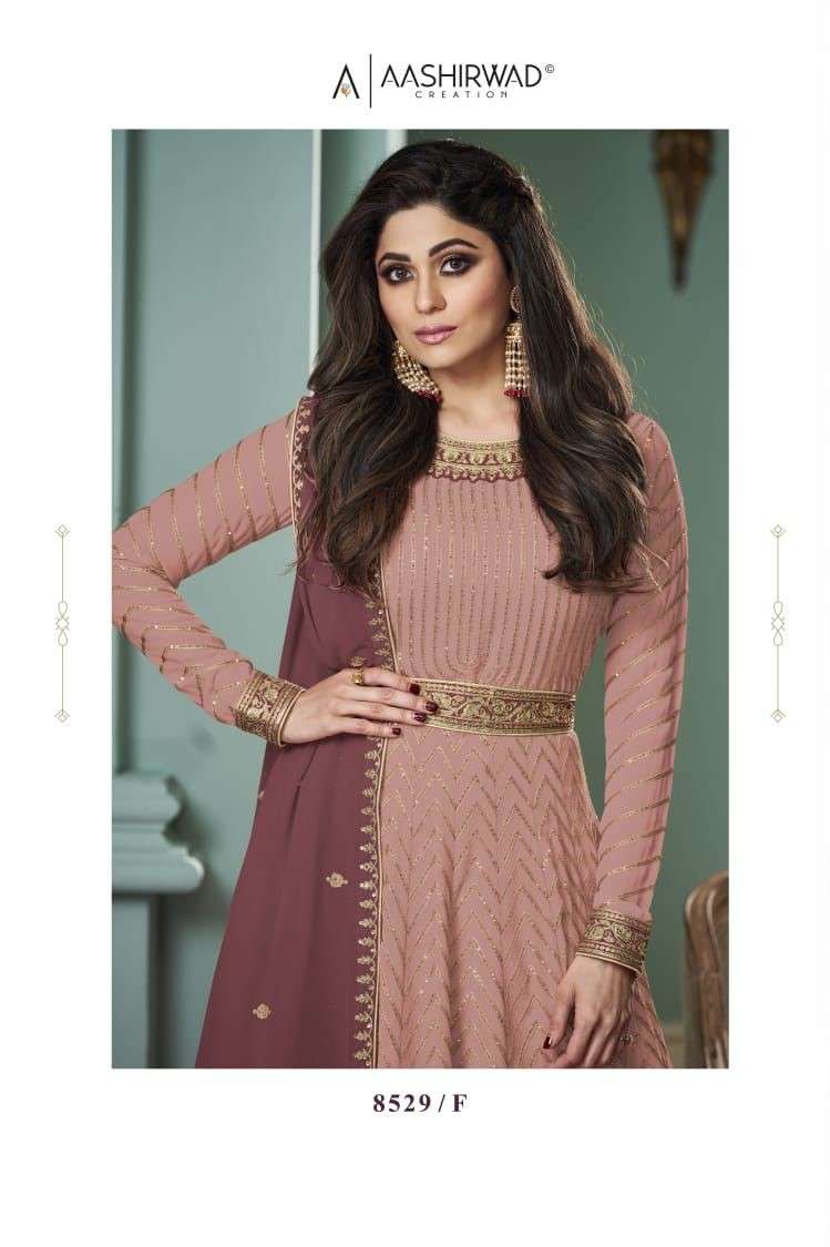 Aashirwad 8529 Alizza Shaded Exclusive Designer Party Wear Dress Collection