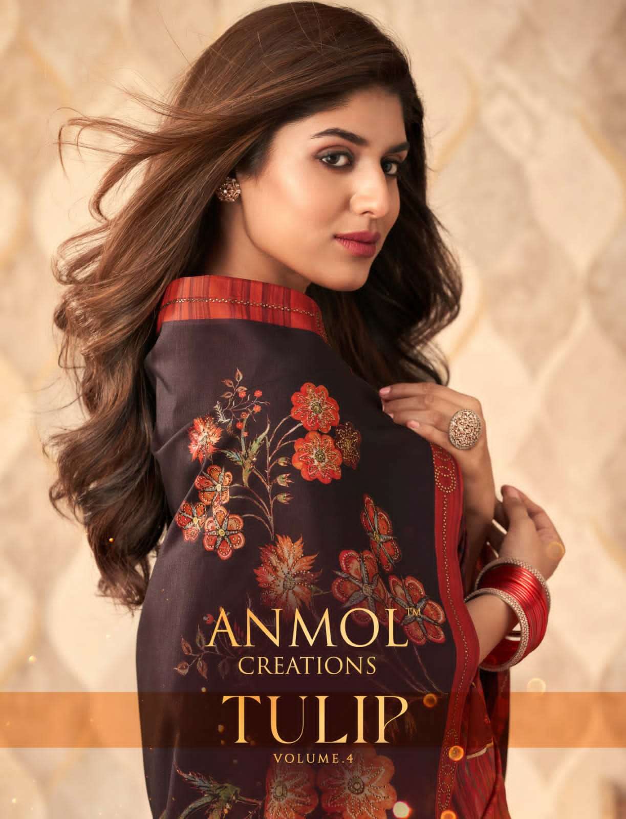 Anmol Creation Tulip Vol 4 401 To 409 Fancy Digital Print Festive Wear Saree Suppliers