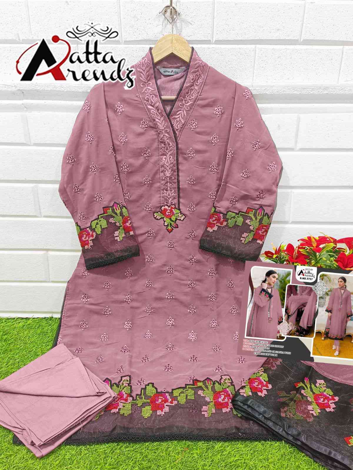 Atta Trendz 2727 Readymade Pakistani Dress Catalog Dealers