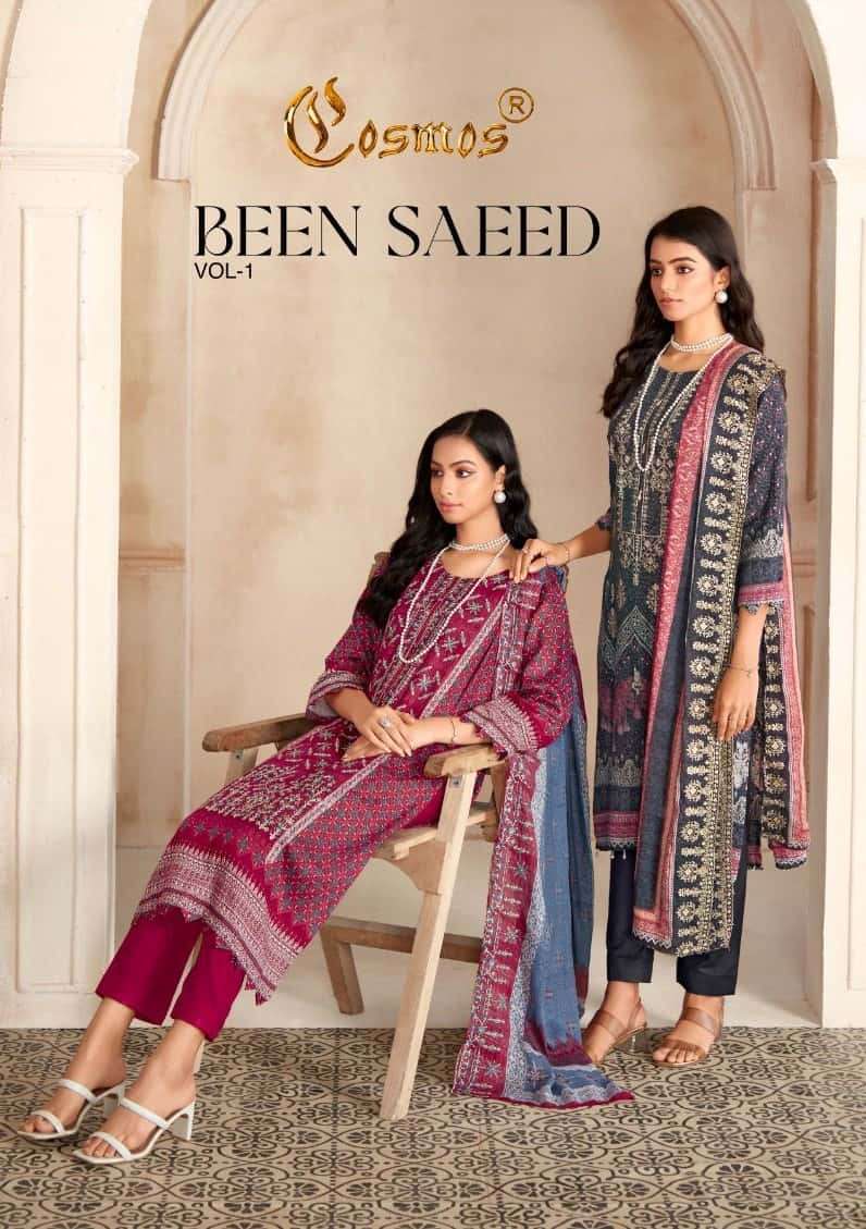 Cosmos Bin Saeed Vol 1 Exclusive Pakistani Suit catalog Wholesaler