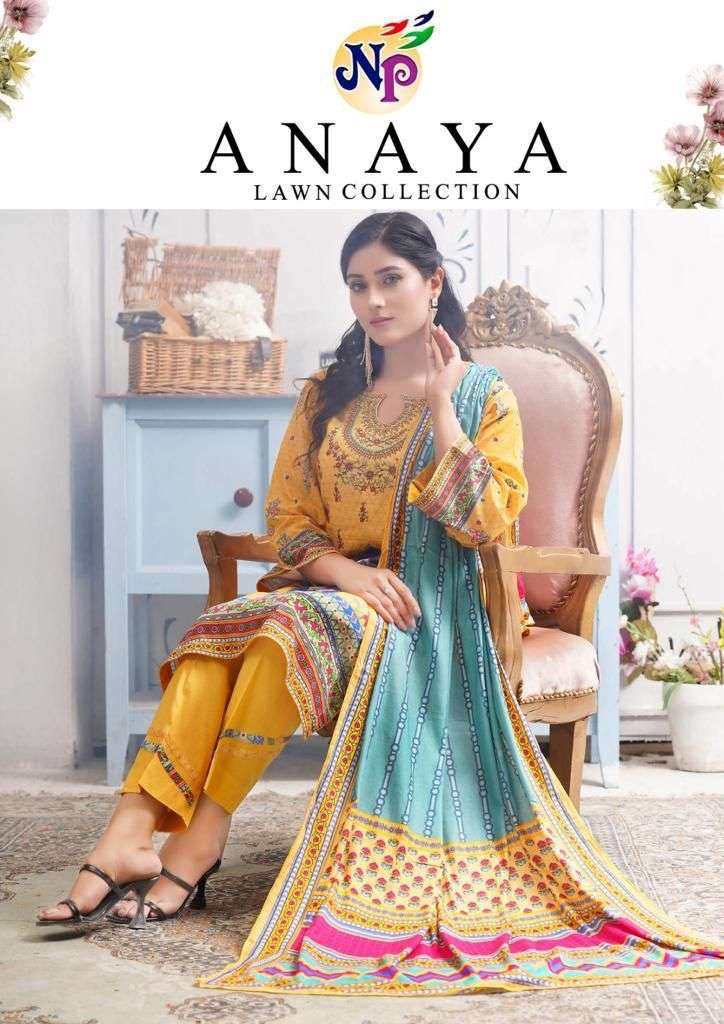 Nand Gopal Anaya lawn Collection Pakistani Dress Material catalog Wholesaler