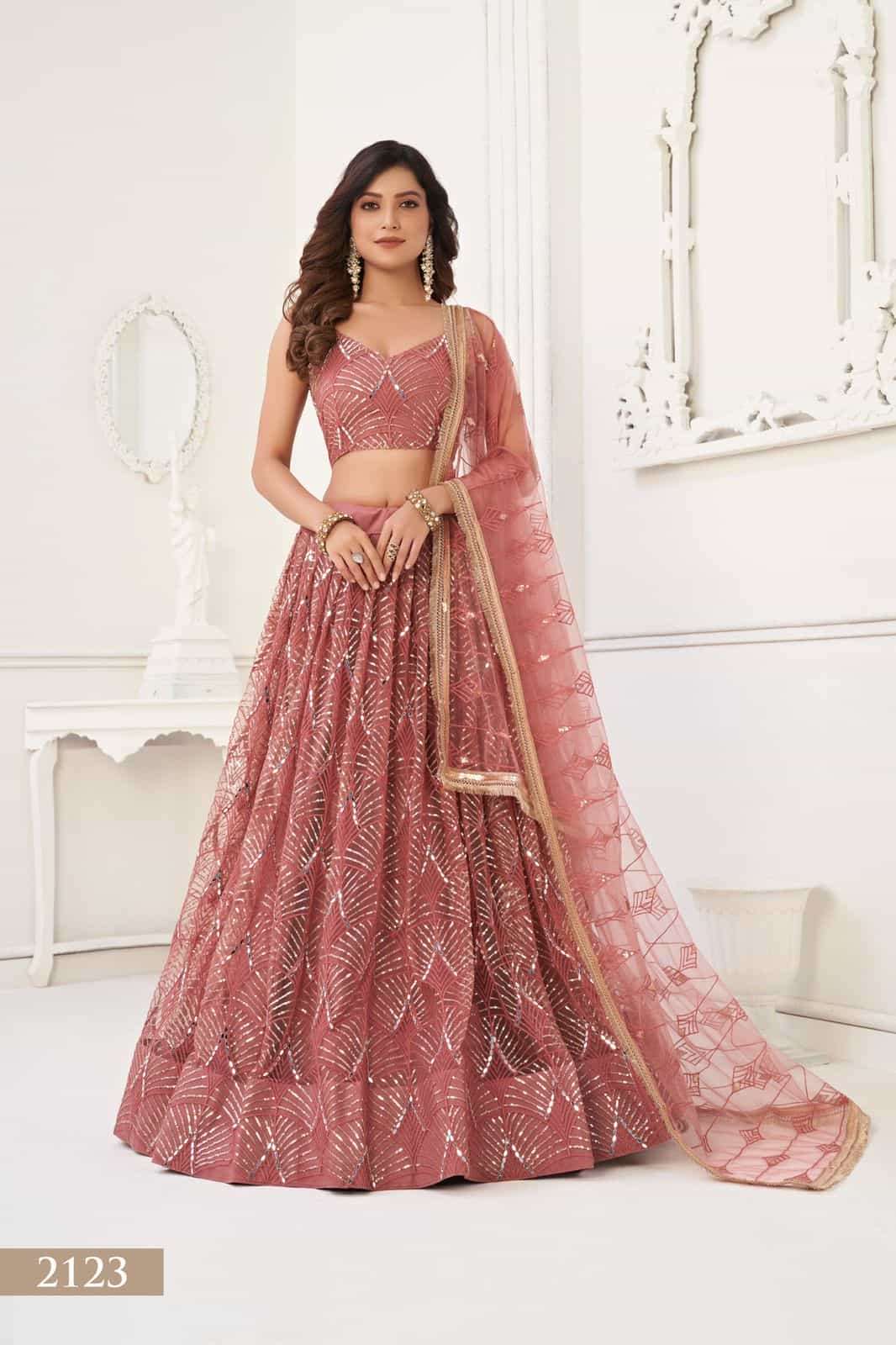 Narayani Fashion 2123 Wedding Wear Lehenga Choli Wholasaler