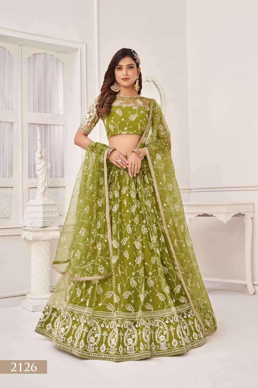 Narayani Fashion 2126 Wedding Wear Lehenga Choli Wholasaler