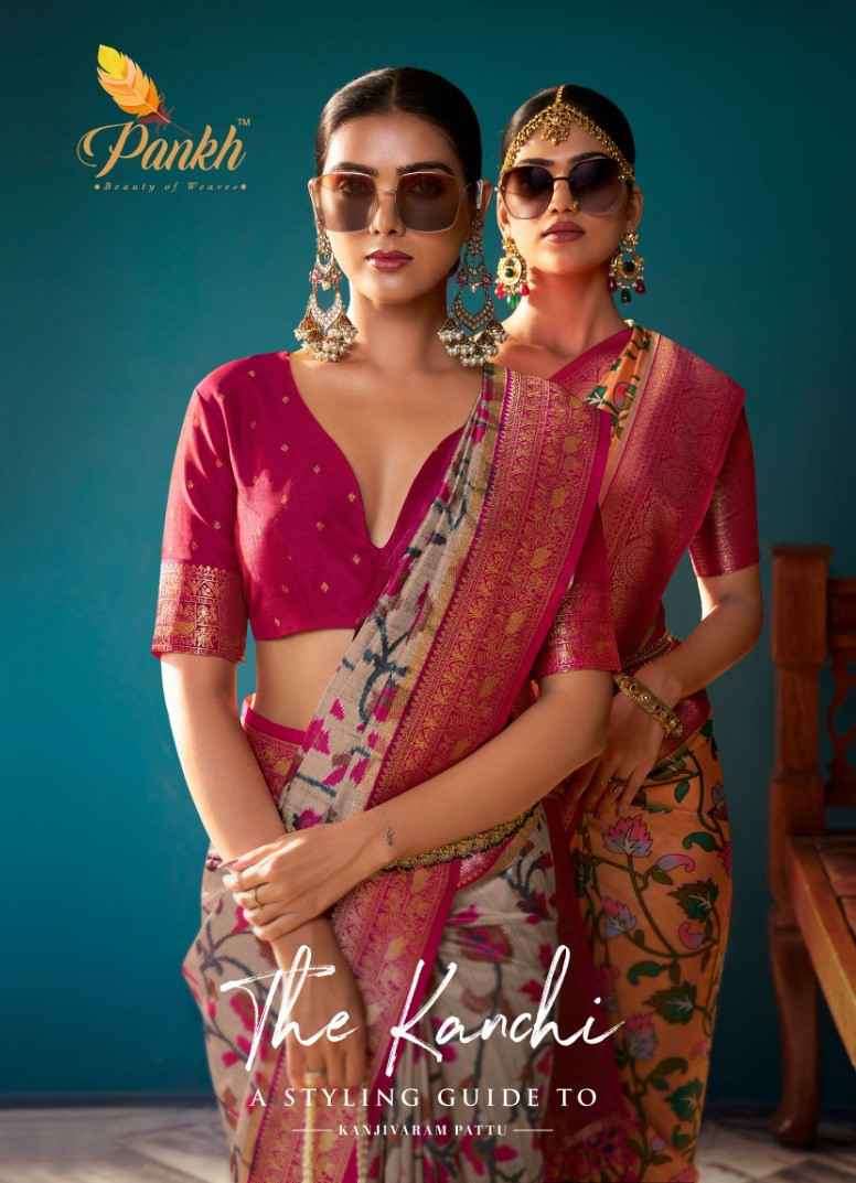 Pankh The Kanchi 6701 To 6709 Exclusive Traditional Wear Saree New Catalog