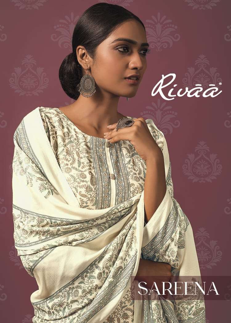 Rivaa Sareena Exclusive Designer Fancy Cotton Suit Catalog Wholesaler