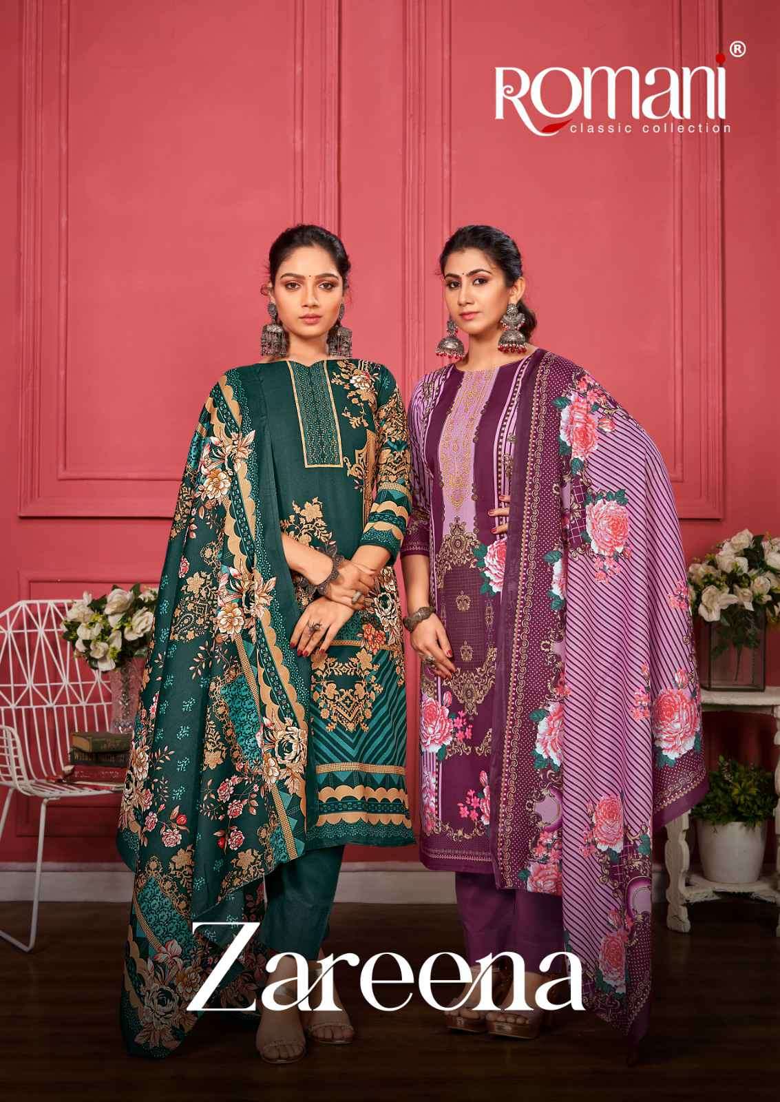 Romani Zareena Premium Designs Soft Cotton Salwar Suit Catalog Exporter