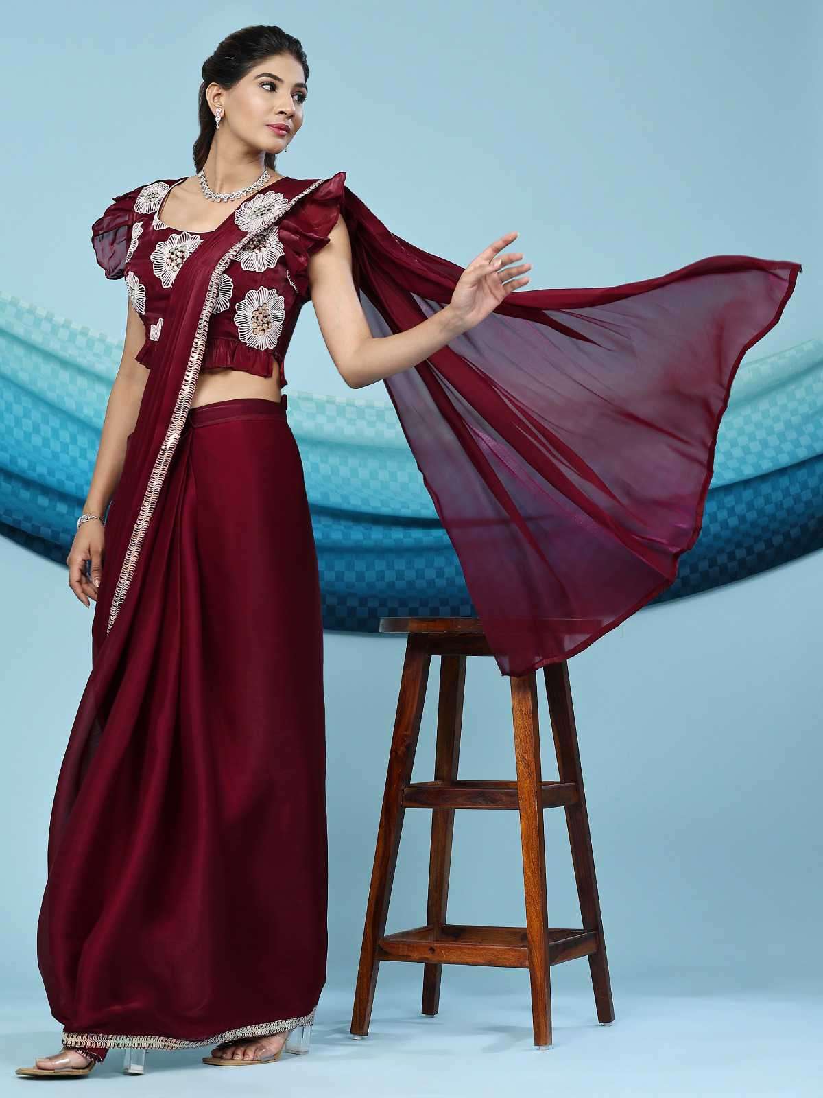 Amoha Trends 260 Designer Readymade Partywear Saree New Arrivals