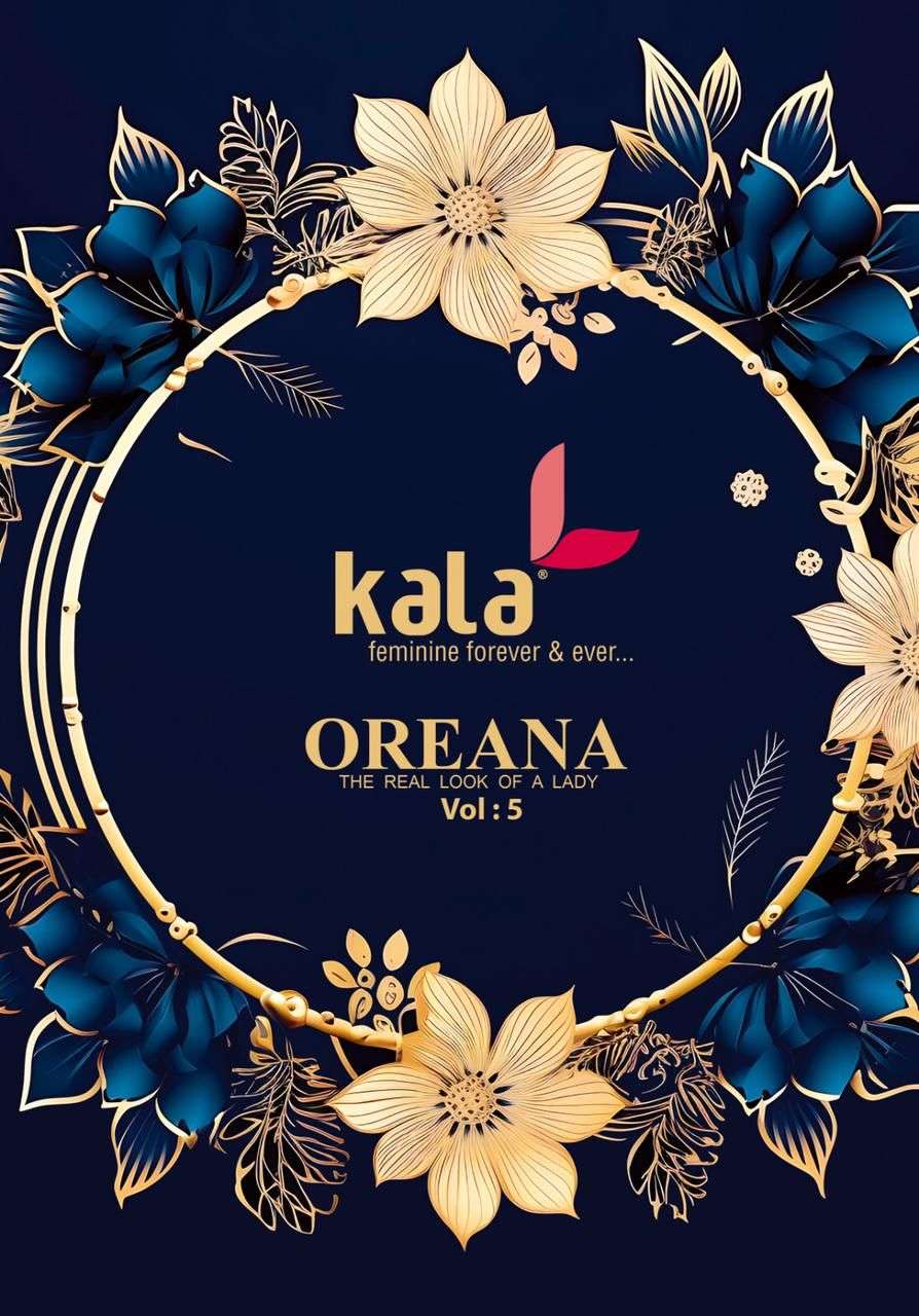 Kala Oreana Vol 5 New Designs Premium Cotton Dress Material Exporter