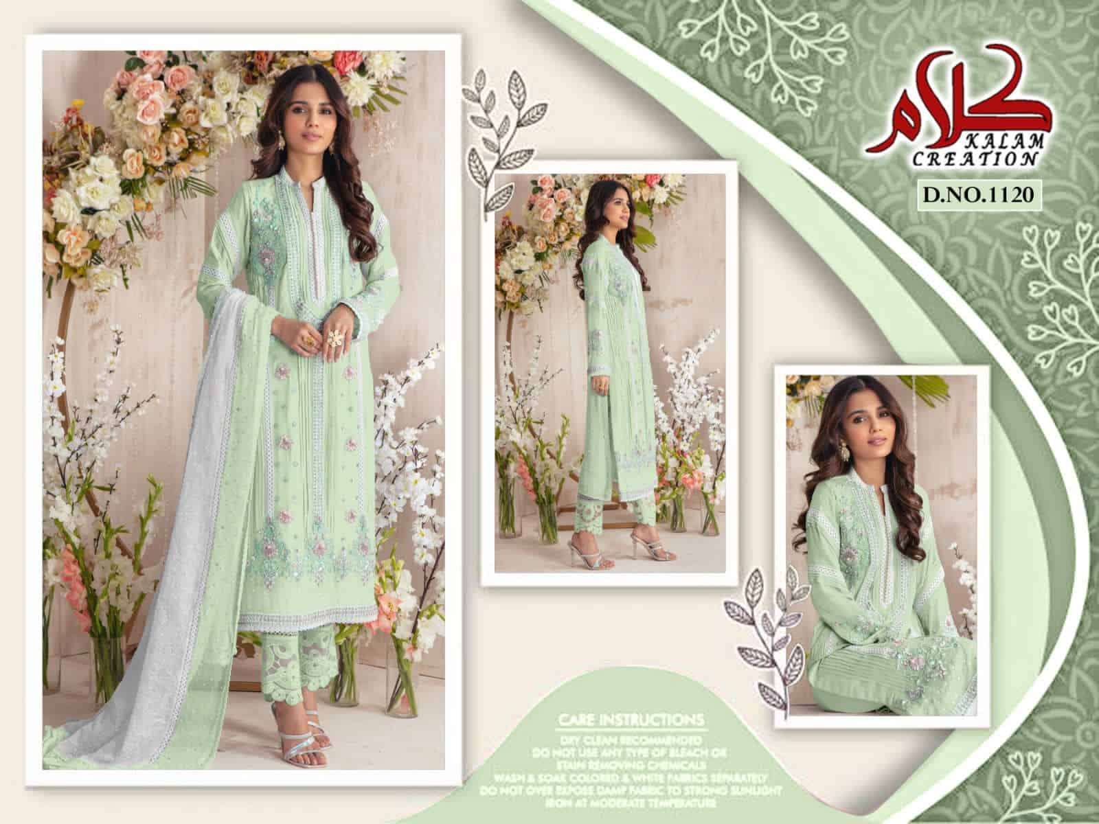 Kalam Creation 1120 Fancy Readymade Pakistani Suit New Collection