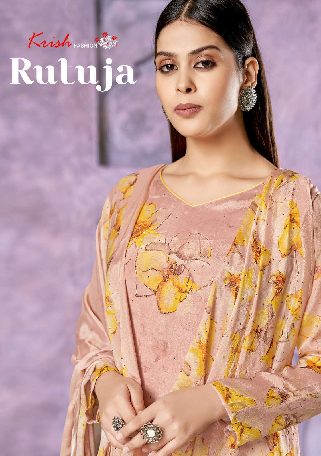 Krish Rutuja 2236 Branded Traditional Wear Fancy Suit Catalog Suppliers