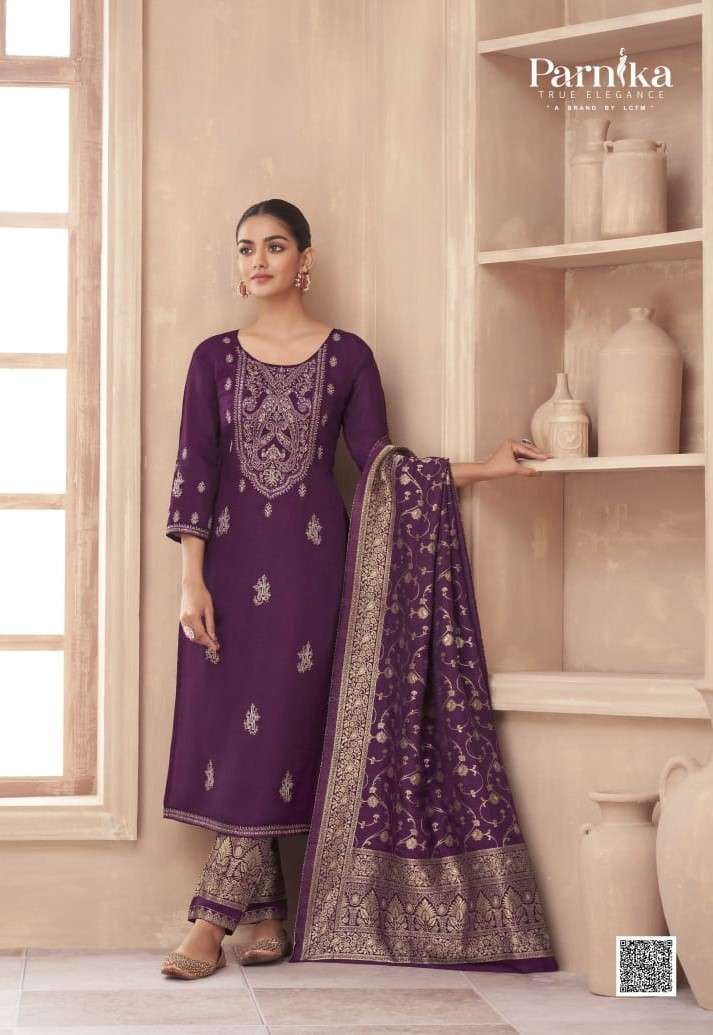 Parnika Noorain Designer Silk Festive Collection Suits New Designs